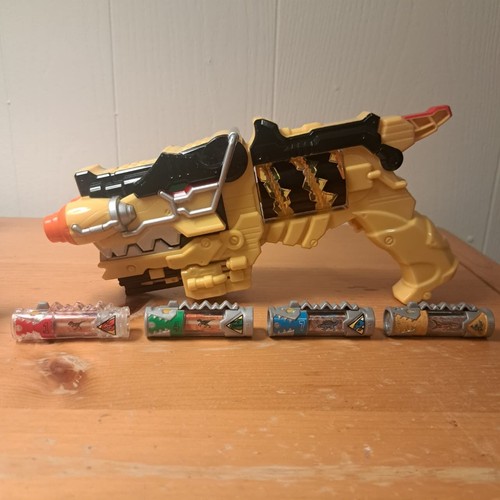 Power Rangers Dino Charge Yellow Morpher With Chargers