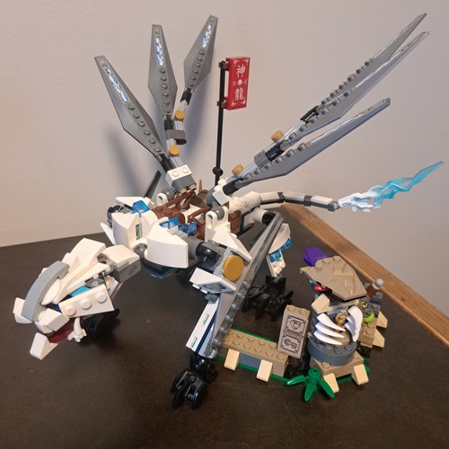 LEGO Ninjago (70748) - Zane's Titanium Dragon (No Minifigures)