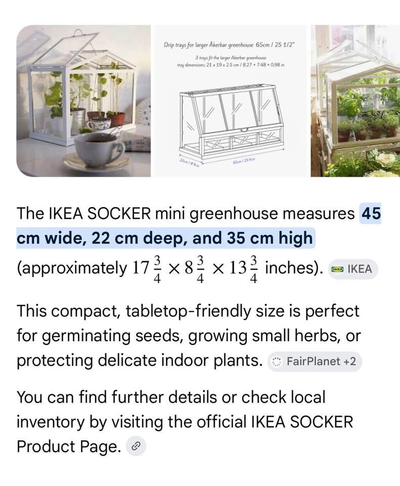 IKEA SOCKER Greenhouse - photo 5