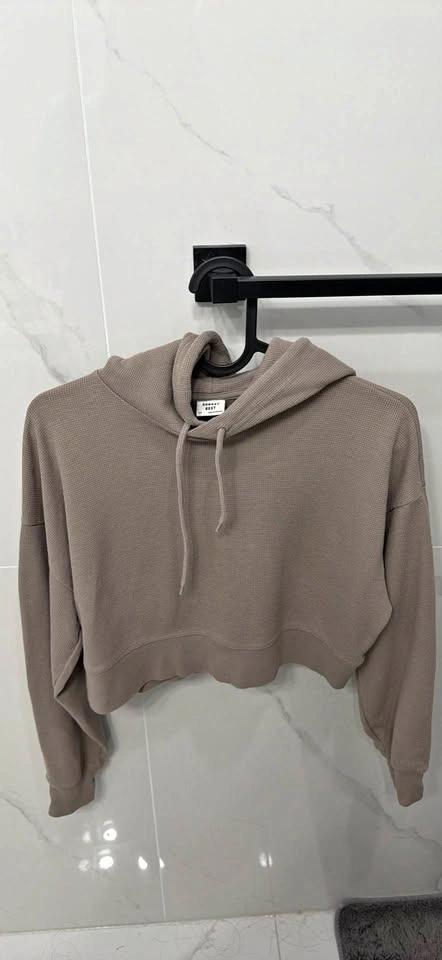 Sunday Best Cropped Hoodie