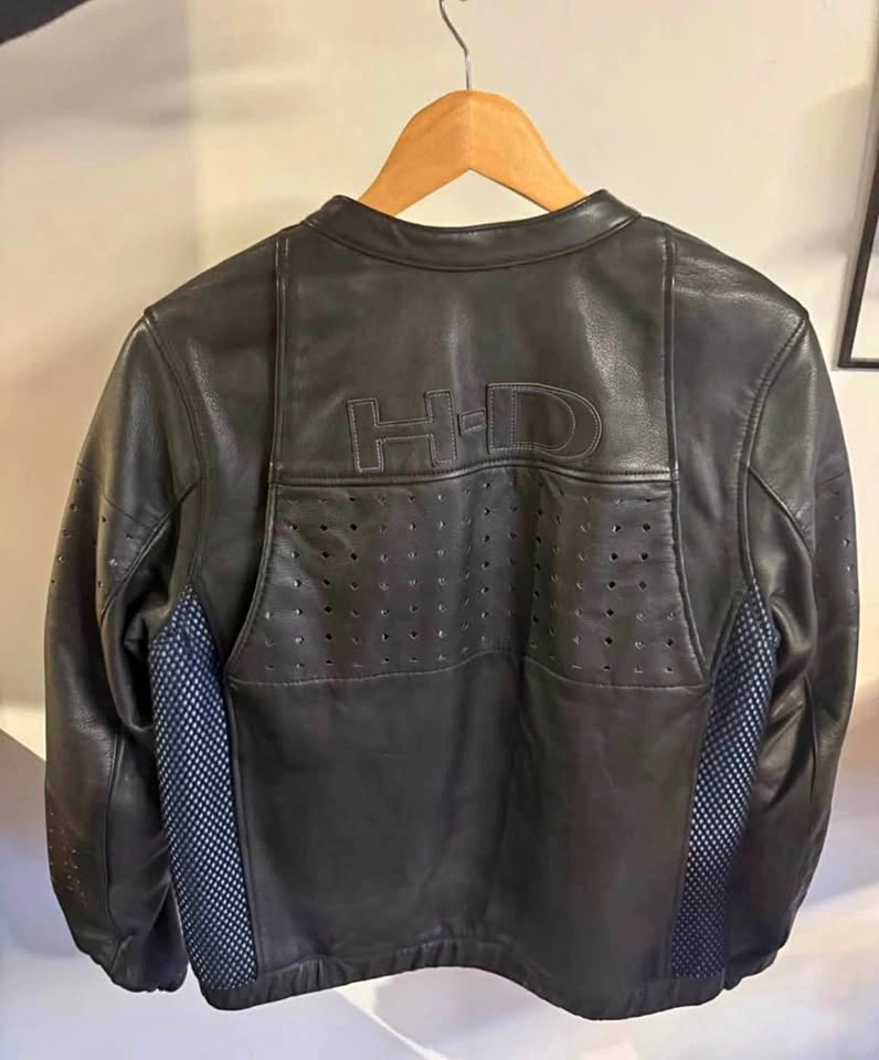 Harley Davidson Leather Bomber Jacket