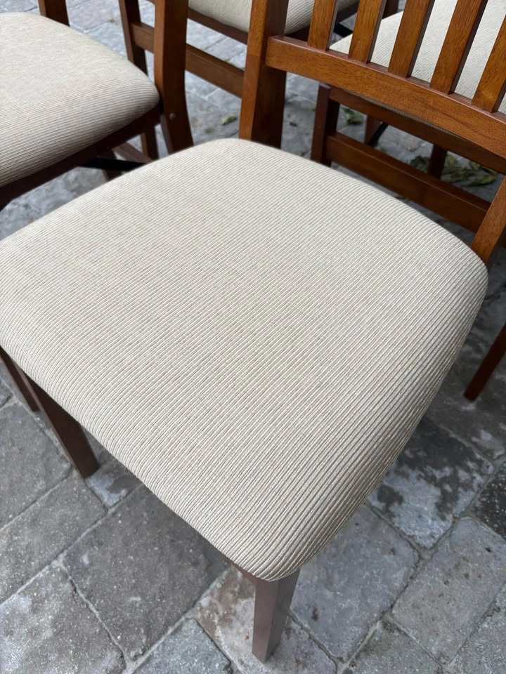 Set of 4 Stakmore Wooden Folding Dining Chairs - photo 3