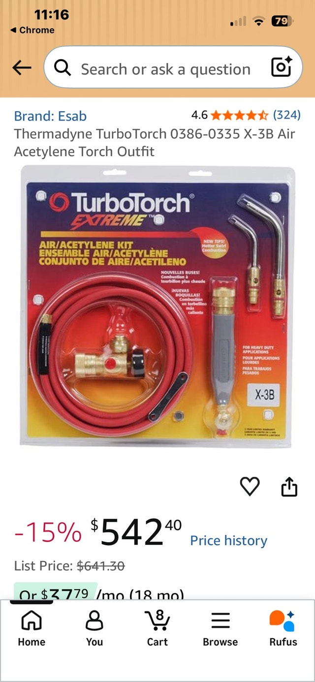 acetylene torch