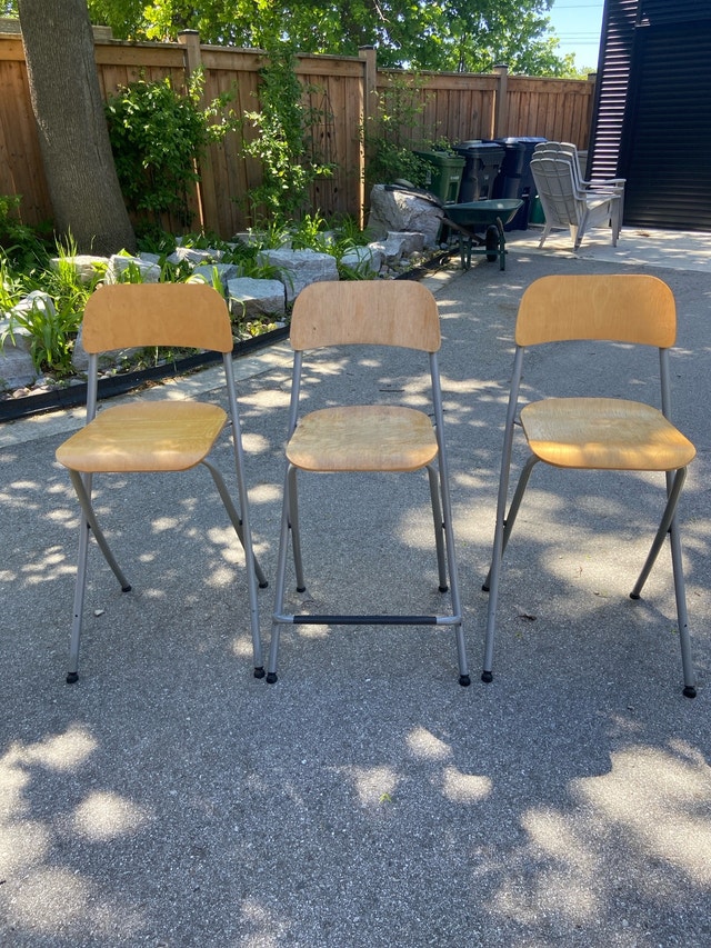 $10 all 3 IKEA Stools