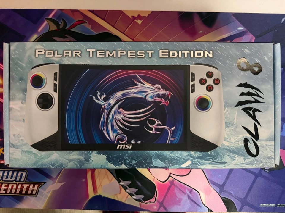 NEW MSI CLAW 8 AI+ Polar Tempest Edition - photo 2