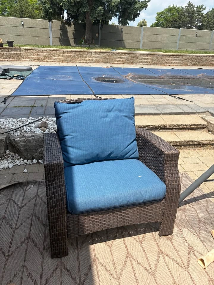 Outdoor wicker chairs - photo 2