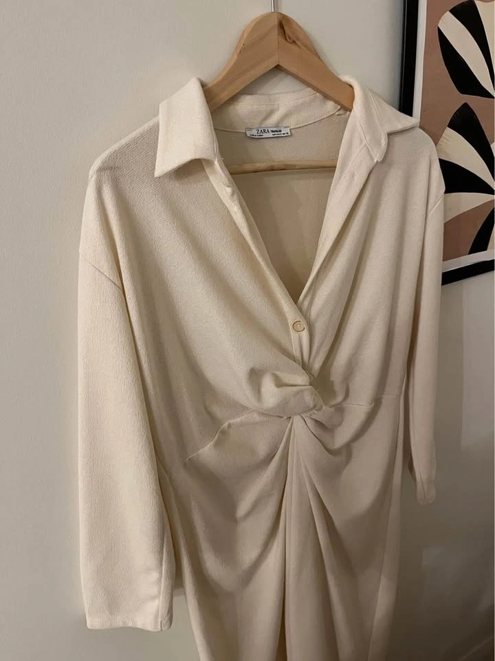 Zara front knot knit dress - photo 2