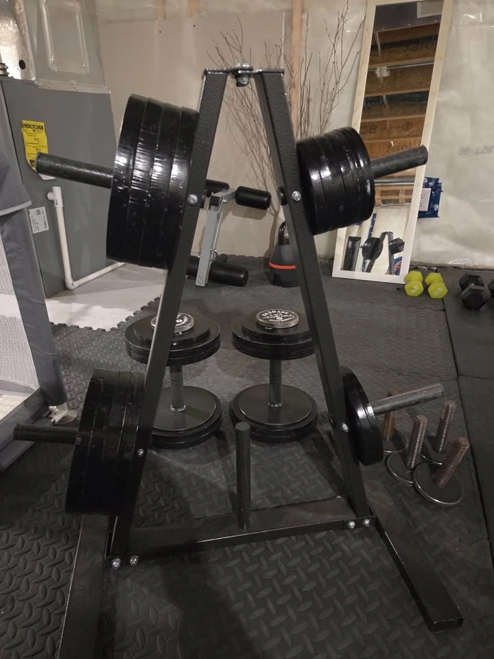 Adjustable Dumbbell Set with Rack - photo 2