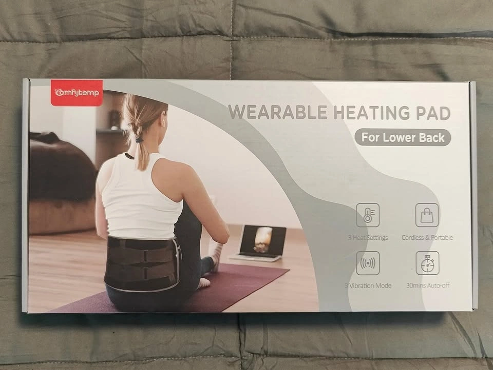 Cordless heating pad with Massage - photo 2