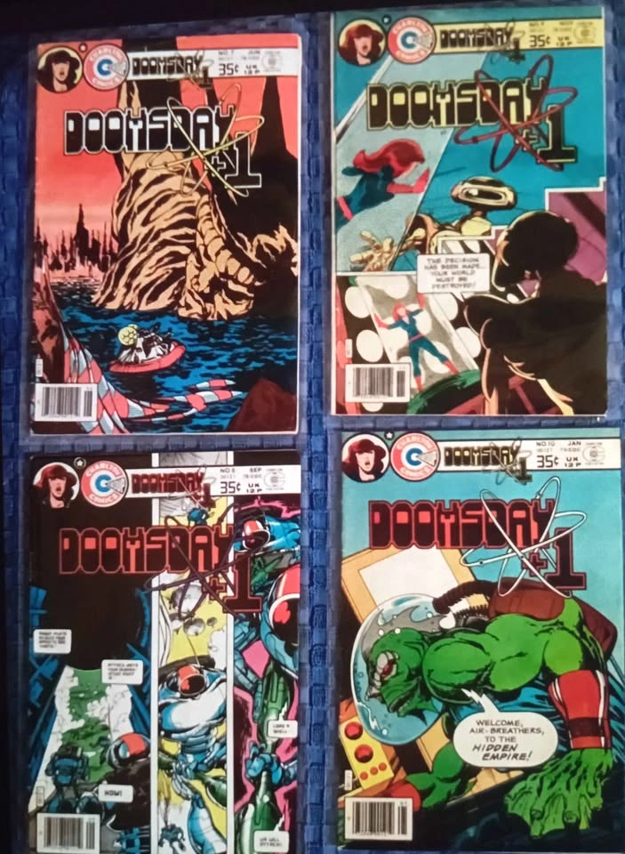 DOOMSDAY Comics 7-12 and 15 Miscellaneous Vintage Comics - photo 3