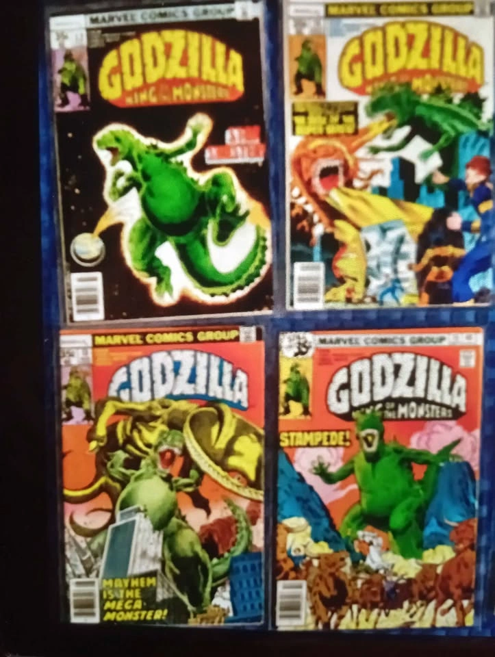 13 VINTAGE GODZILLA Comics from the 70’s - photo 3