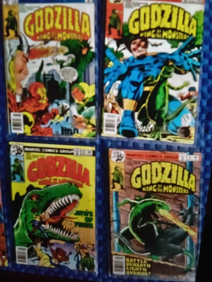 13 VINTAGE GODZILLA Comics from the 70’s - photo 4