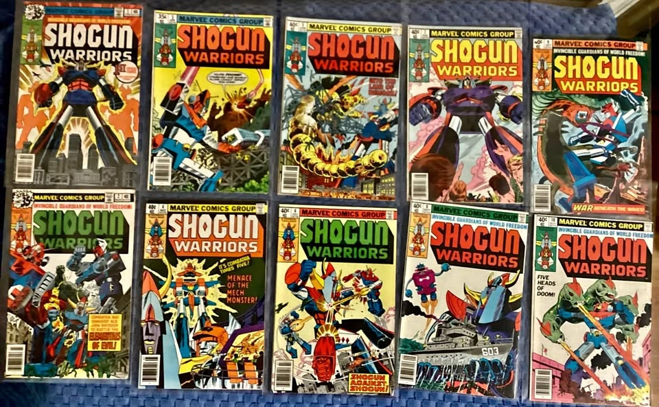 SHOGUN WARRIOR Marvel Comic Group 20pcs