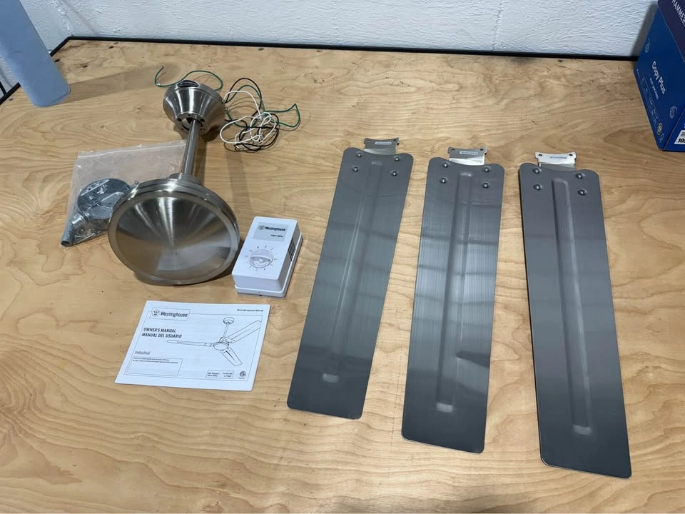 Westinghouse Industrial 56-Inch 3-Blade Ceiling Fan (7861400) - photo 2