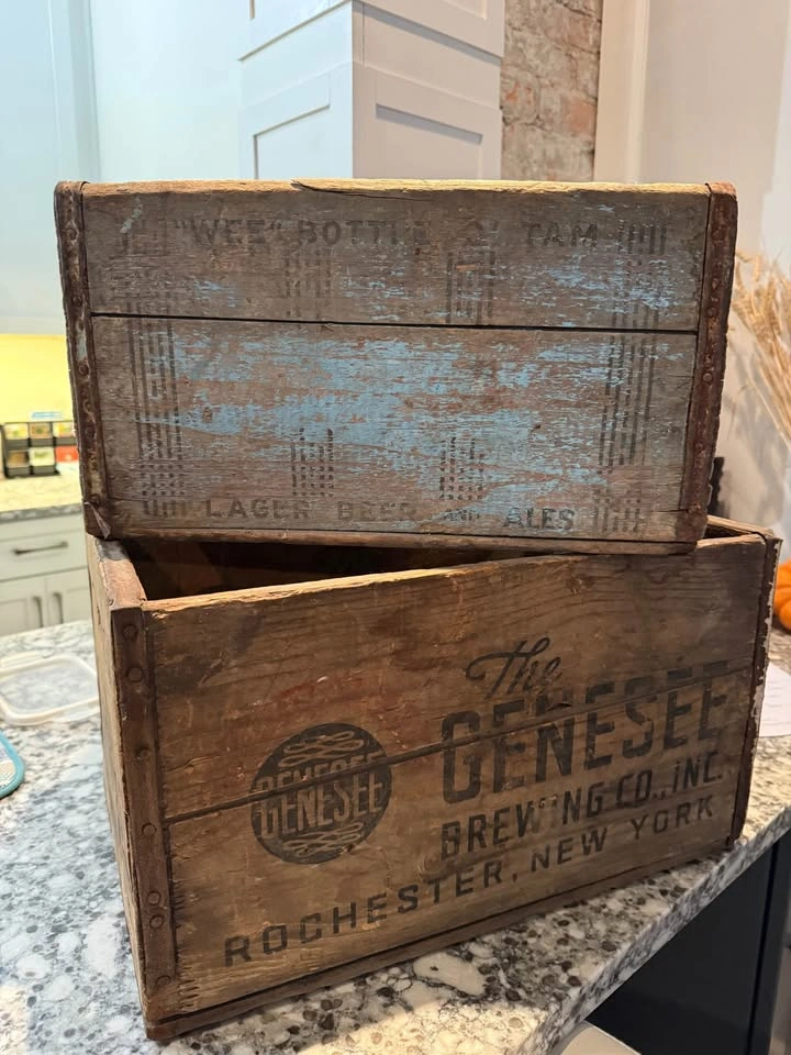 Genesee Brewing Company Vintage Beer Crates - photo 3
