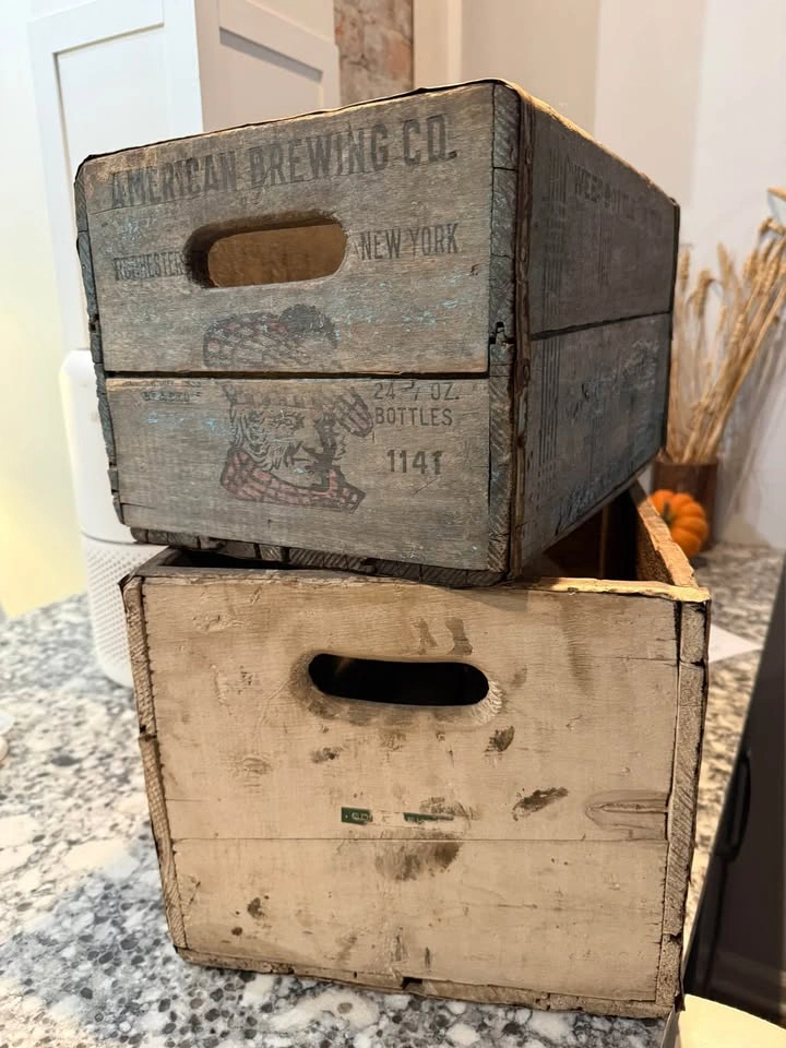 Genesee Brewing Company Vintage Beer Crates - photo 5