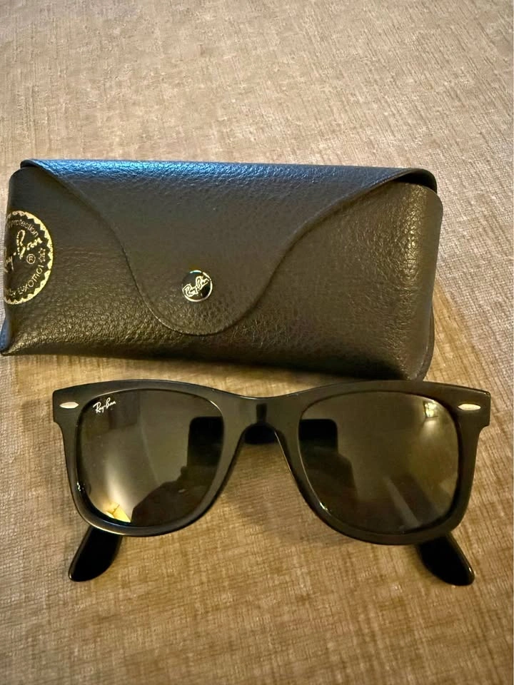 Authentic Ray-Ban Original Wayfarer RB2140 901 Sunglasses w/ Cas