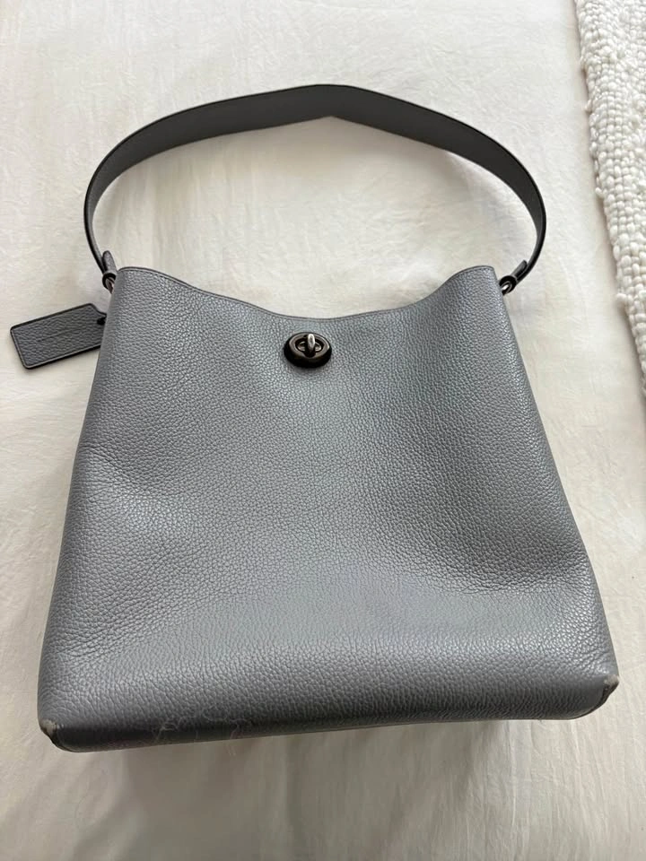 Gray Coach Purse