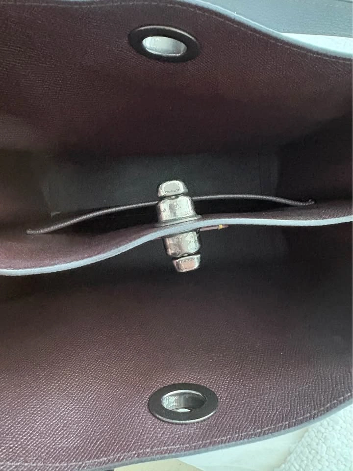 Gray Coach Purse - photo 4