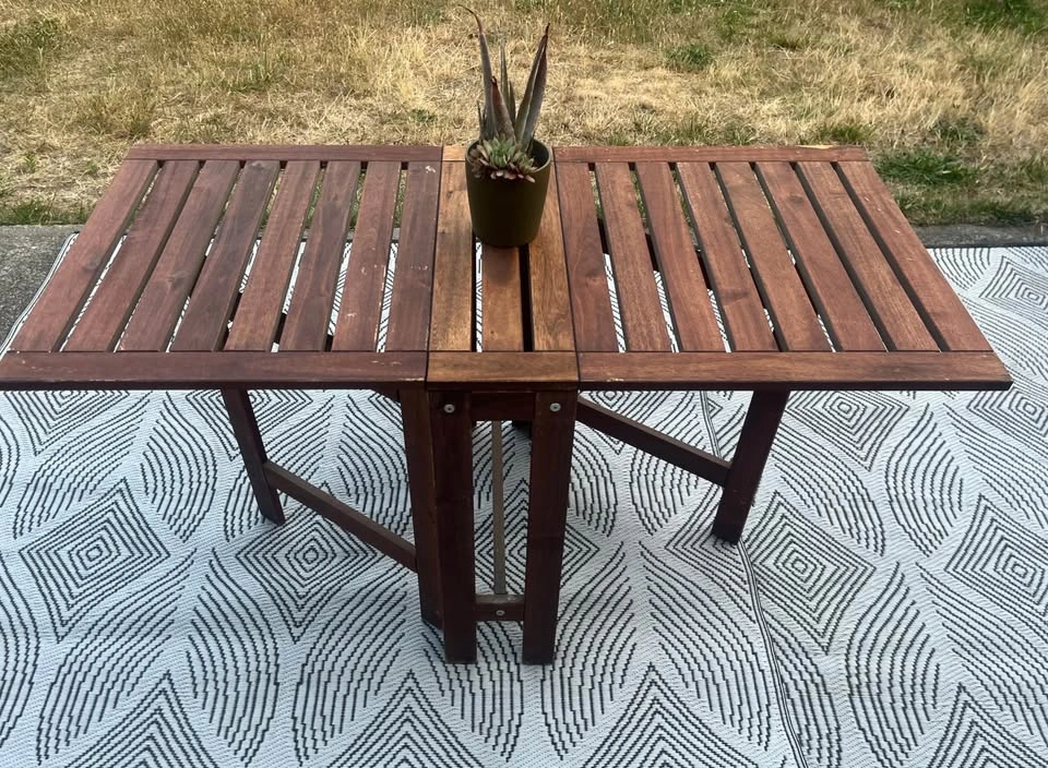 IKEA ÄPPLARÖ Gateleg Outdoor Table - 2 available - photo 2