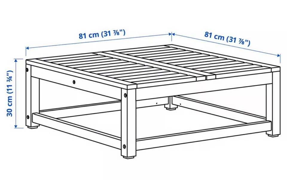 BNIB IKEA Outdoor Modular Sofa Corner Seat Section - photo 4