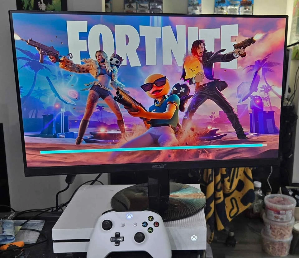 Microsoft Xbox One S Console with Controller - photo 4