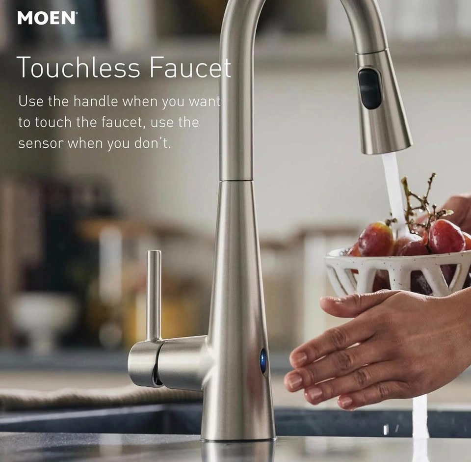 Moen 7622EWBL CIA Motionsense Wave Touchless Kitchen Faucet - photo 2