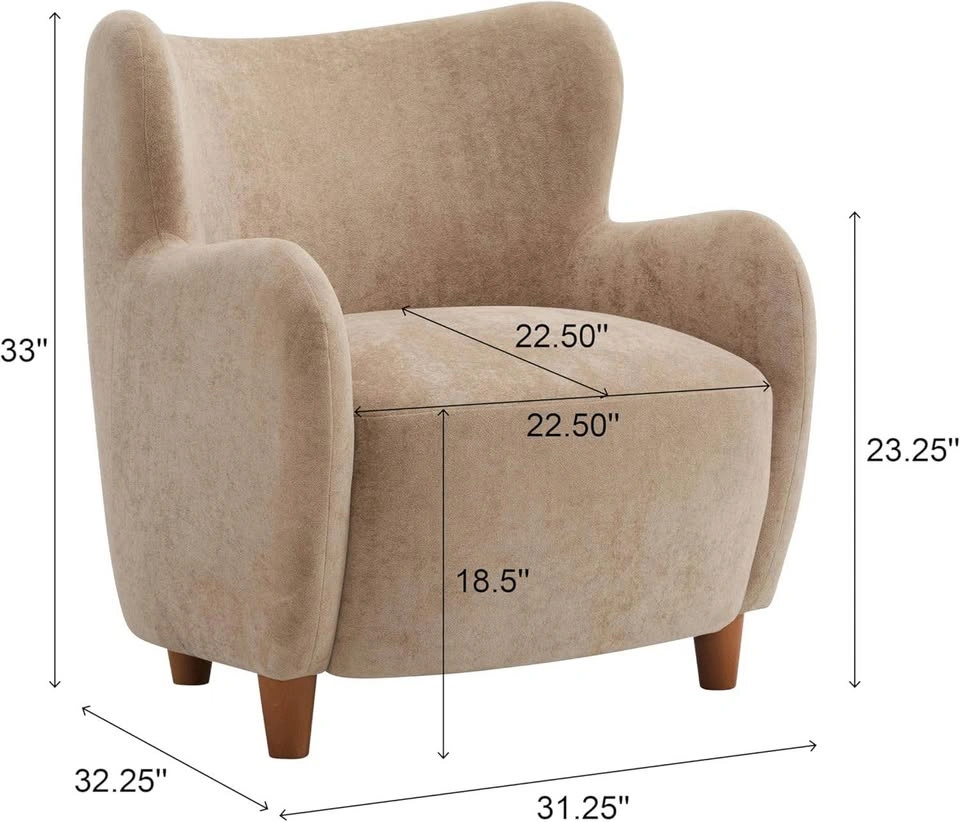 Set of 2 - Christopher Knight Home Wingback Accent Chair - photo 3