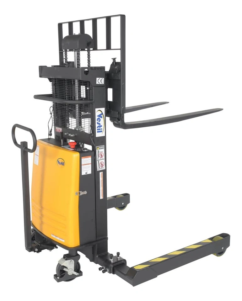 Vestil Steel Adjustable Stacker with Powered Lift 3,000 Lb. - photo 3
