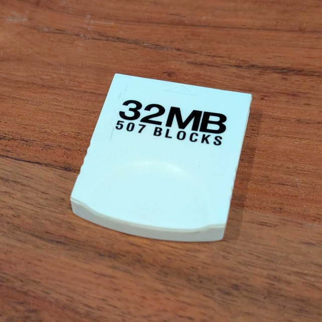 Nintendo Gamecube Memory Card