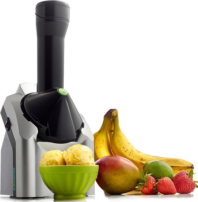 Like New Yonanas Classic Frozen Fruit Soft Serve Maker – Silver