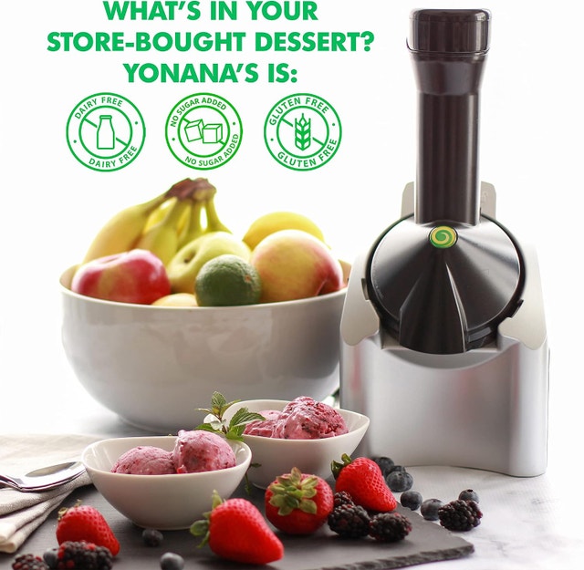 Like New Yonanas Classic Frozen Fruit Soft Serve Maker – Silver - photo 3
