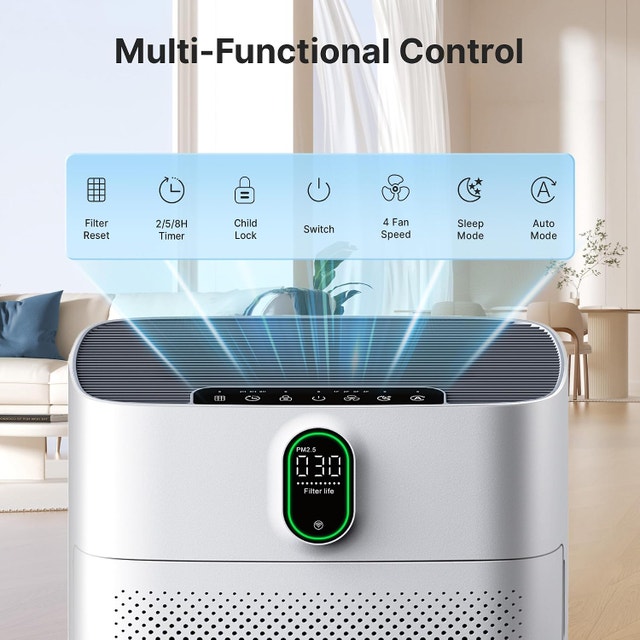 NEW SEALED Morento Air Purifier HY4866 HEPA Air Purifier - photo 3