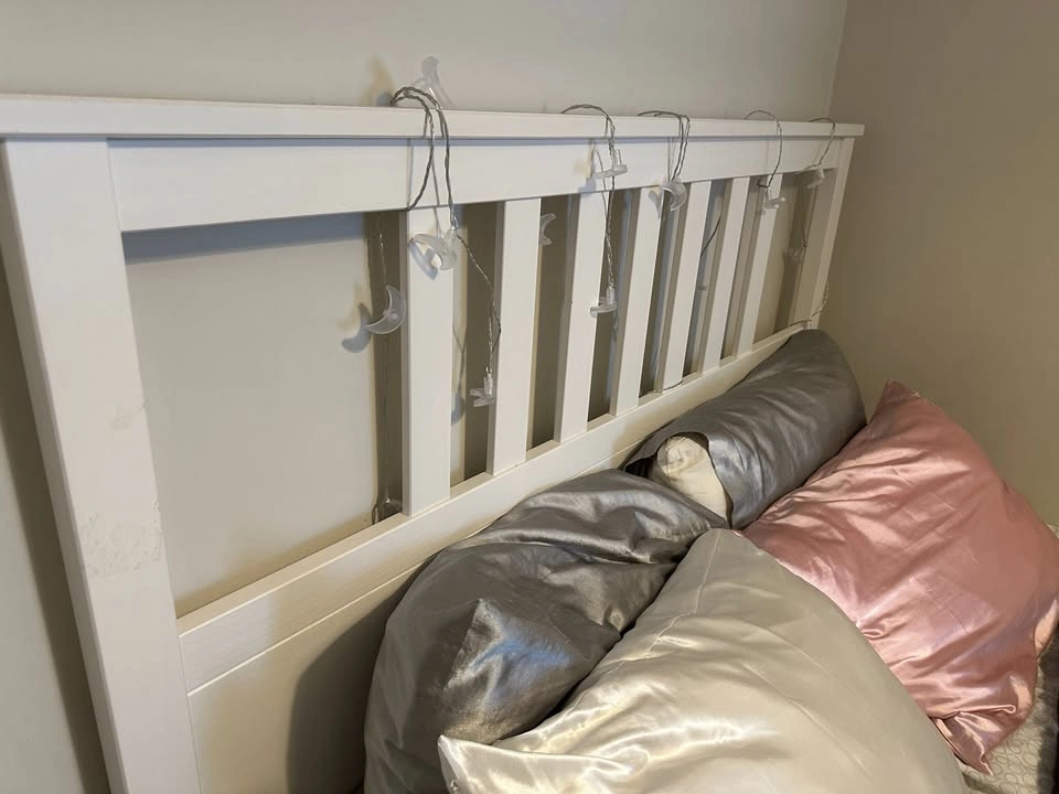 IKEA HEMNES Bed Frame and Mattress - photo 2