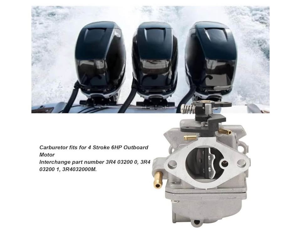Carburetor for 6HP 4-Stroke Outboard Motor - photo 4