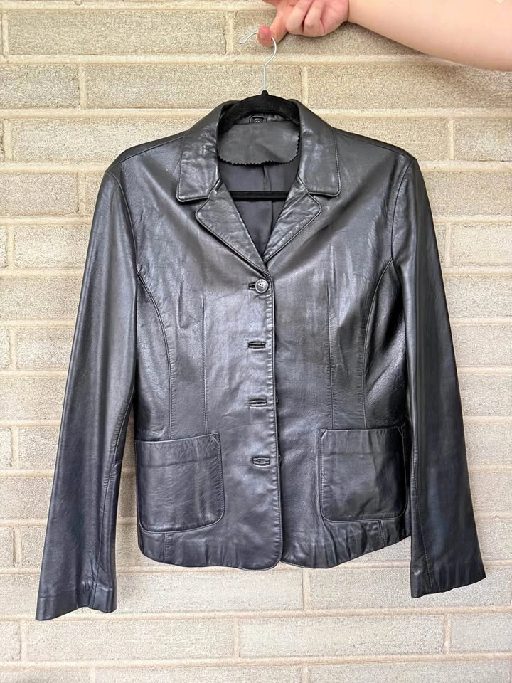 Fake leather jacket - Size S