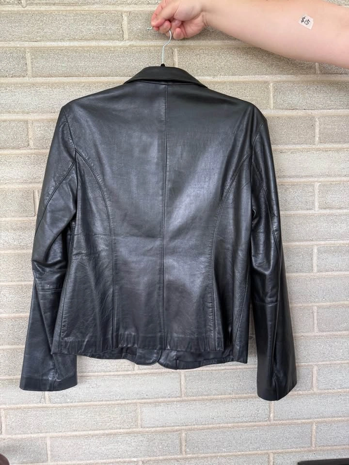 Fake leather jacket - Size S - photo 2