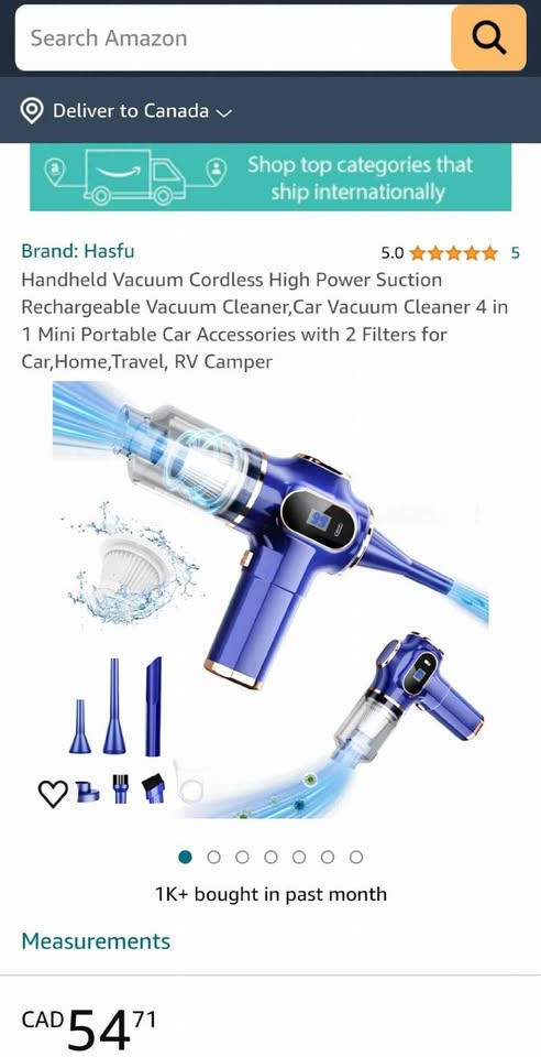 💥NEW💥 Rechargeable Cordless Car Vacuum/Blower - photo 2