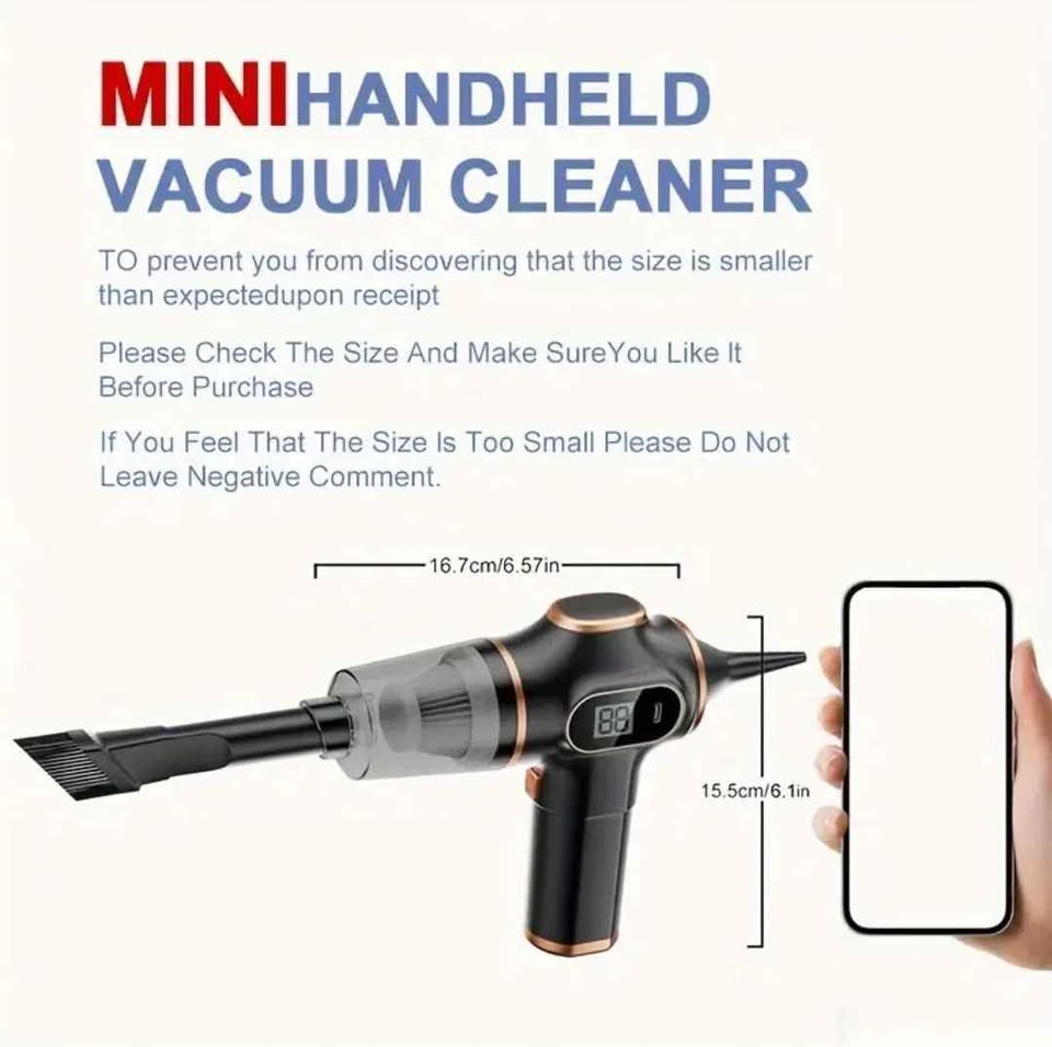 💥NEW💥 Rechargeable Cordless Car Vacuum/Blower - photo 4