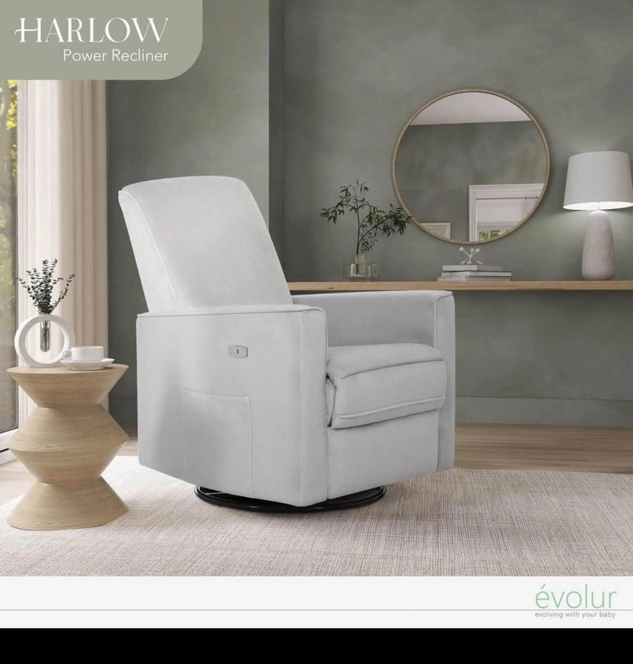 Evolur Harlow Deluxe Glider, Power Recliner, and Rocker - photo 5