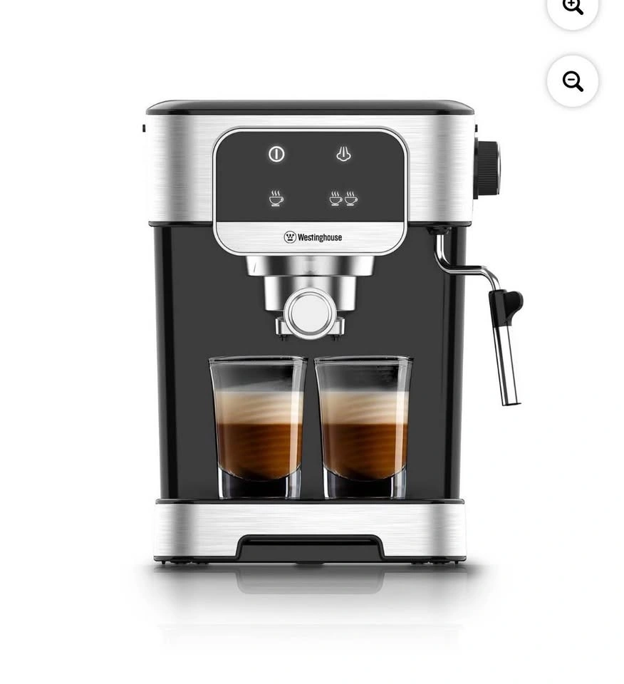 Chefman Easy-Brew Espresso Machine with Milk Steamer - photo 2