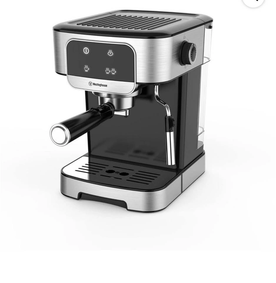 Chefman Easy-Brew Espresso Machine with Milk Steamer - photo 3