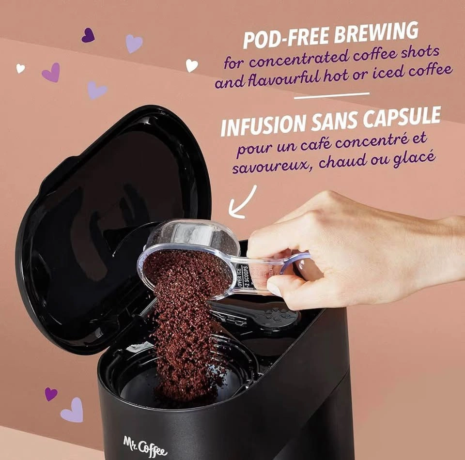 Mr. Coffee 4-in-1 Single-Serve Latte, Iced and Hot Coffee Maker - photo 4