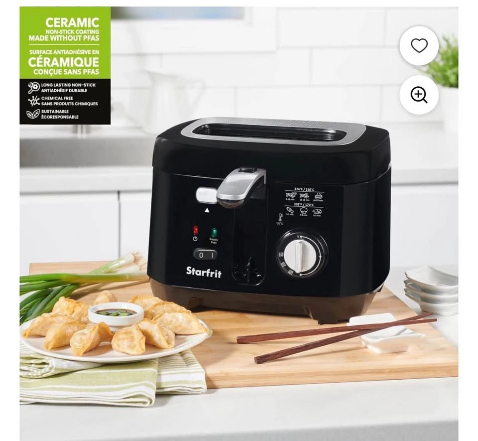 Starfrit 2.5L Oil Fryer with Removable Ceramic Bowl - photo 3