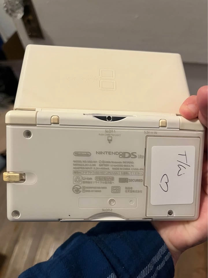 Nintendo DS Lite (White) + 5 Games - photo 4