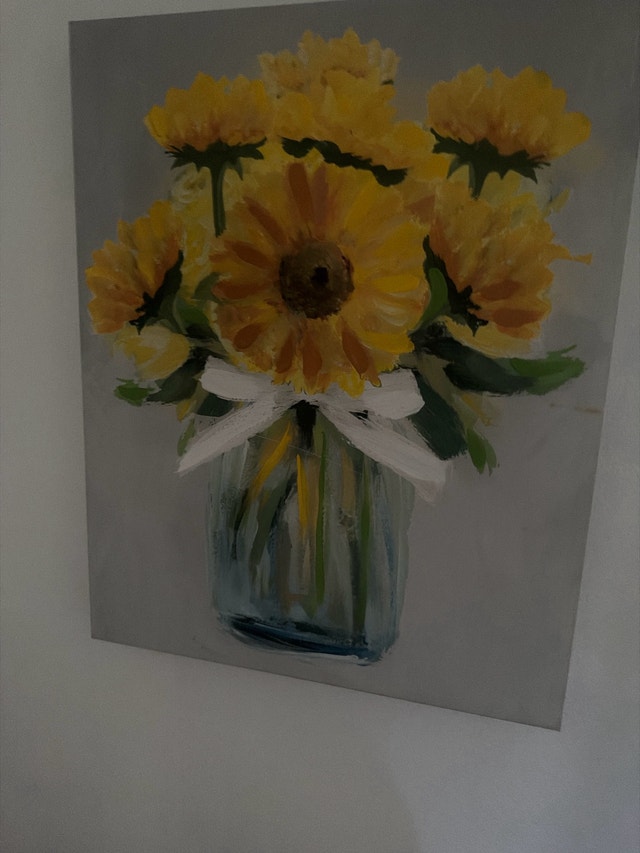 Sunflower Painting