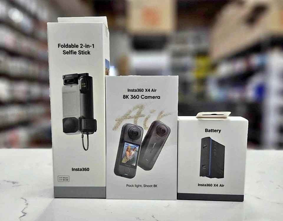 Insta360 X4 Air 8K 360 Camera Bundle – Brand New, Sealed!