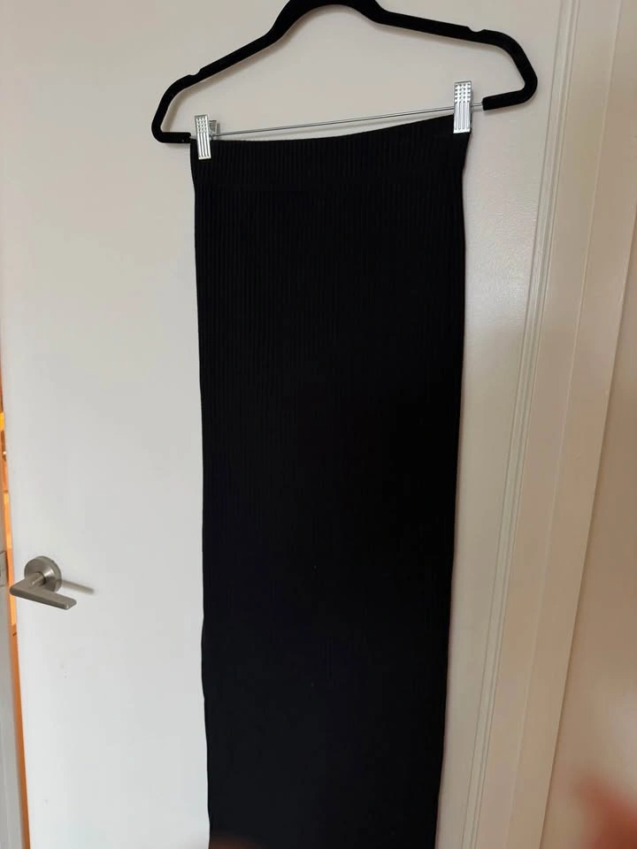 American apparel ribbed maxi skirt - photo 2