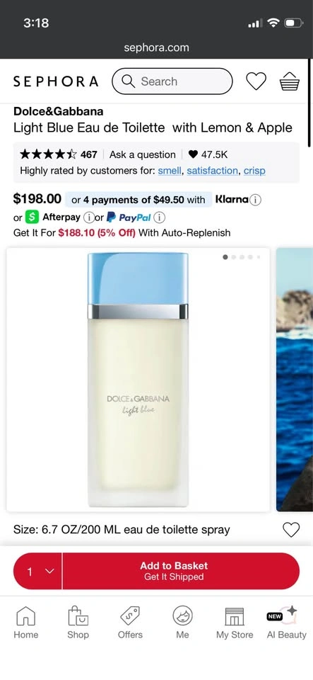 Dolce & Gabbana Light Blue Eau de Toilette 200ML - photo 5