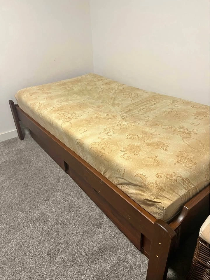 Twin Mattress and Frame